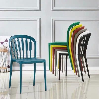 Cheap Price Home Furniture Wholesale Multiple Colors Custom Stackable Hard Plastic Dining Chair