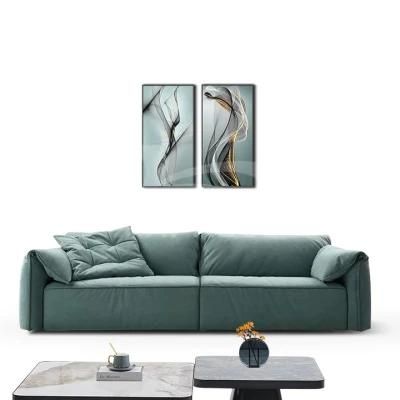 Contemporary Couch Modern Home Fabric Sofa Set for Living Room