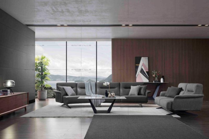 Modern Home Furniture Italian Style Furniture Leather Sofa Sectional Sofa GS9012