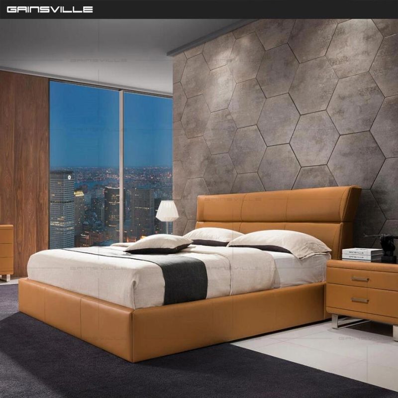 Luxury Modern Double Customized Wooden Contemporary Bedroom Furniture