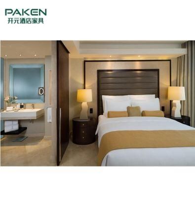 Custom Made Luxury Modern Wooden Hotel Room Furniture for Bedroom Set