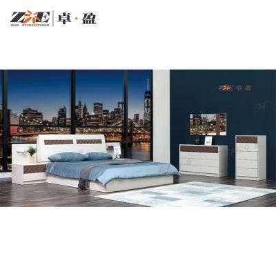 Modern Design King Bed Bedroom Furniture Set with Storage