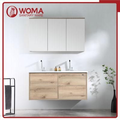 Woma 47 Inch Solid Wood Project Design Bathroom Cabinet (W1013C)