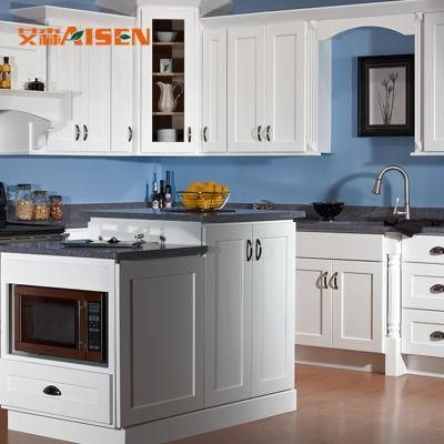 Export to Canada Shaker Style Lacquer Door Kitchen Cabinet Furniture