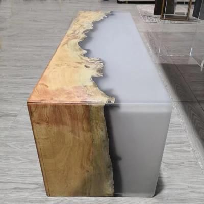New Arrival Hot Sale Eco Friendly Modern Design Epoxy Resin River Table