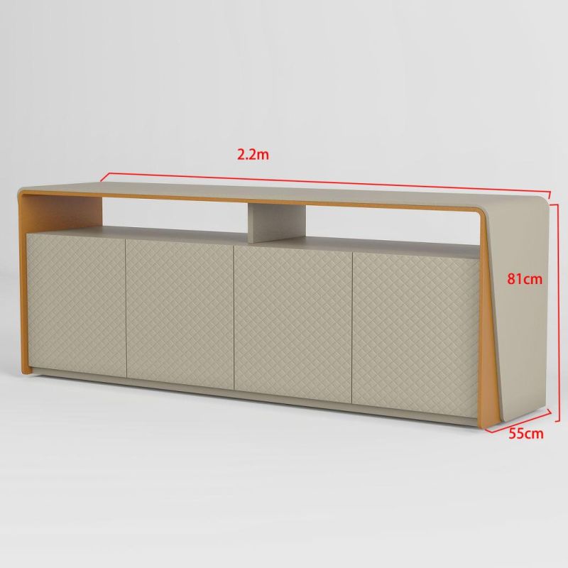 Direct Sale Antique Modern Simple Living Room Furniture Cabinet European Rectangle TV Stand Set