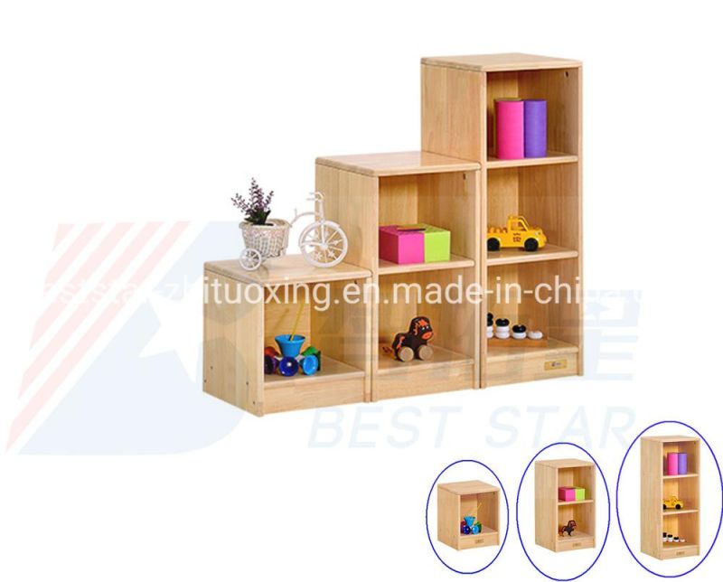 Preschool Kids Cubby Cabinet, Children Toy Storage Cabinet