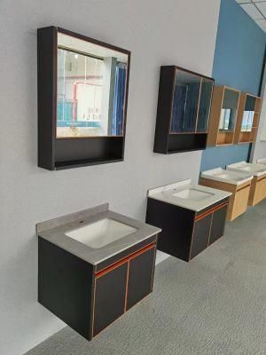 New Style Stainless Steel Bathroom Cabinet Mirror with Ceramic or Stone