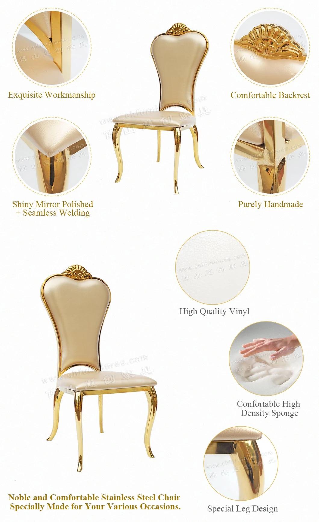 Hyc-Ss59 Stainless Steel Banquet Chair for Hotel