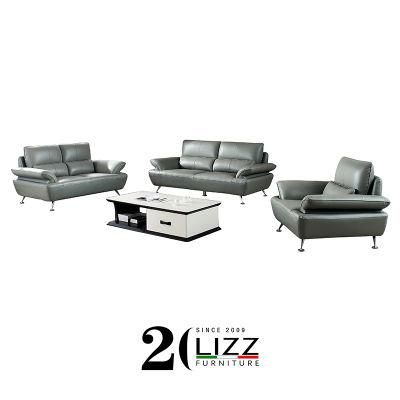 Italian Modern Leather Living Room Furniture Sofa by Factory