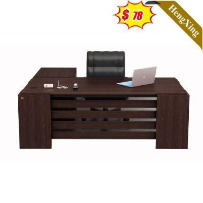 Stylish Wooden Furniture Office Corner Desk with Cabinet