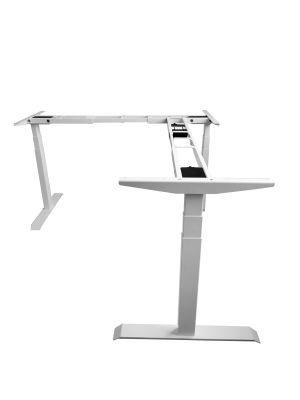 L Shape Electric Adjustable Desk Frame Height Adjustable Standing Desk