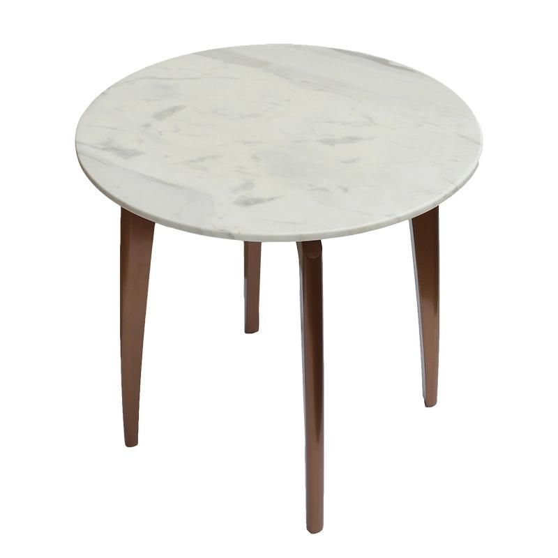 Modern Home Study Book Store Hotel Mini Coffee Tables with Marble Top