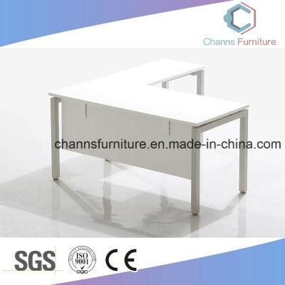 Modern Office Furniture White Computer Table Foshan Desk (CAS-MD1810)