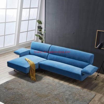 Wholesale European Style Fabric Living Room Home Furniture Modern L Shape Sectional Sofa