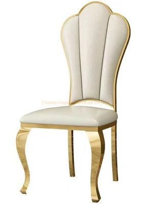 Modern White Leisure Hotel Furniture High Back Banquet Chair for Wedding and Restaurant