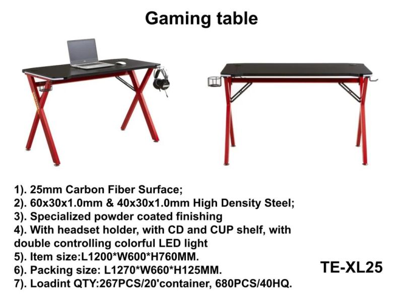 Gaming Desk Office Computer Table Modern Home Furniture