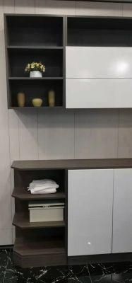 Wardrobe, Kitchen Cabinet, Vanity and Storage Cabinet, Melamine PVC Pet Acrylic High Glossy Finish