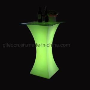 Wedding Reception Furniture Wholesale Plastic LED Event Table for Sale