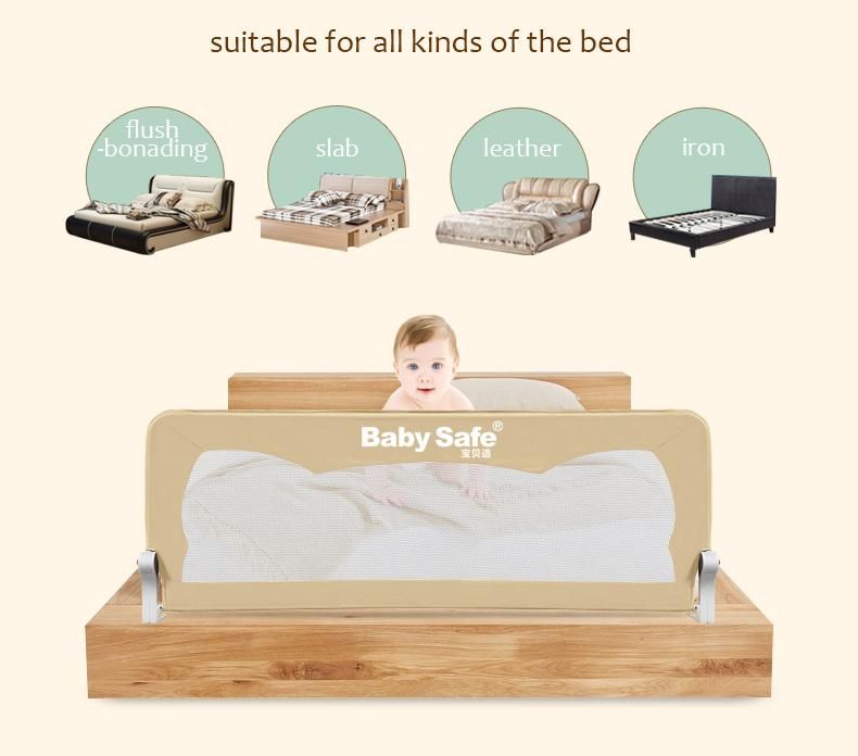 OEM 150cm 180cm Extra Long Bed Rail for Baby and Toddlers