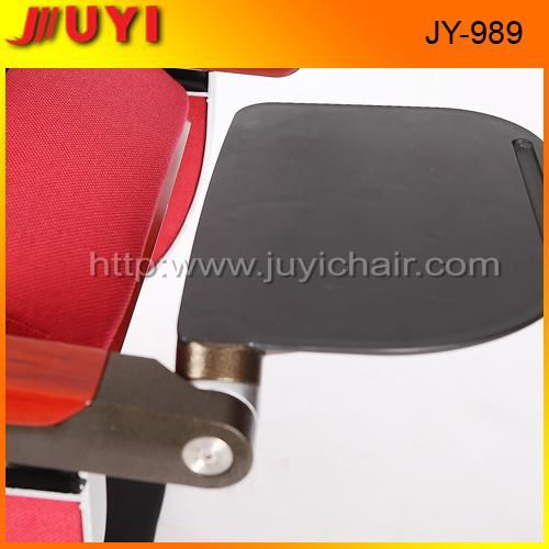 Jy-989 Factory Price Steel Leg Armrest Chair with Pads Hall Chair Public Furniture