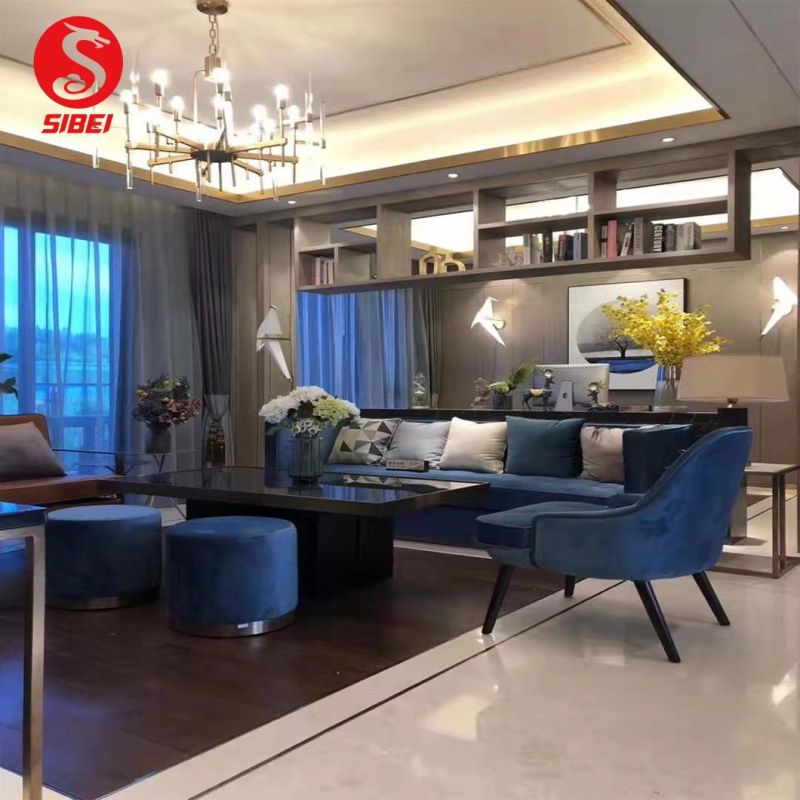 China Factory Made High End Serviced Luxury Modern Customized Apartment Furniture