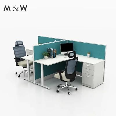 Top Fashion Table Desk Cubicles Furniture Variety of Combinations Modular Office Partitions Workstation