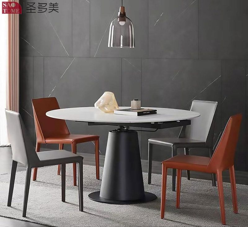 Modern Style Southeast Asia Design Extendable Dining Table Wood Slate Dining Table