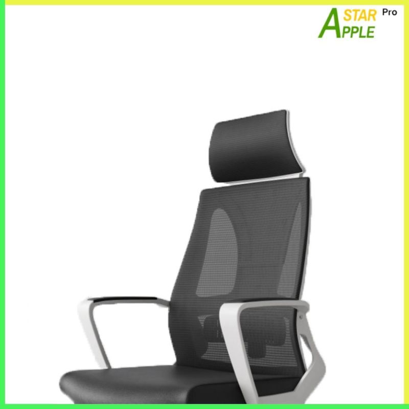 Super Comfortable Molded Foam Seat as-C2121wh Mesh Chair with Headrest