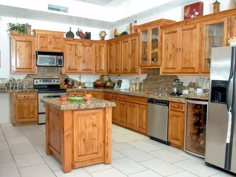 Russia Birch Wood + Plywood Solid Fitted Kitchen Cabinets Factory