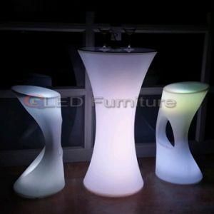 RGB Plus White LED Lit up Bar Table