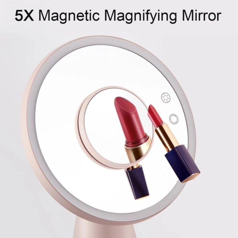 Beauty Cosmetic Make up Desktop LED Lamp Bluetooth Mirror