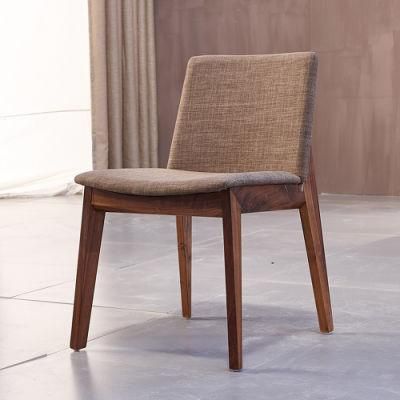 Nordic Style Solid Wood Dining Chair Could Be Customized Color