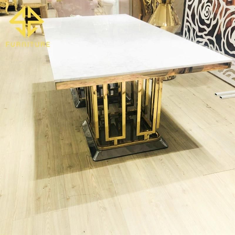 Sawa Fashion Wedding Stainless Steel Table for Event Hotel Use