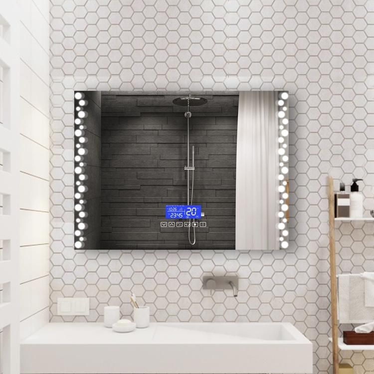 Home Furniture Bathroom Wall Smart Mirror with Unique DOT Light