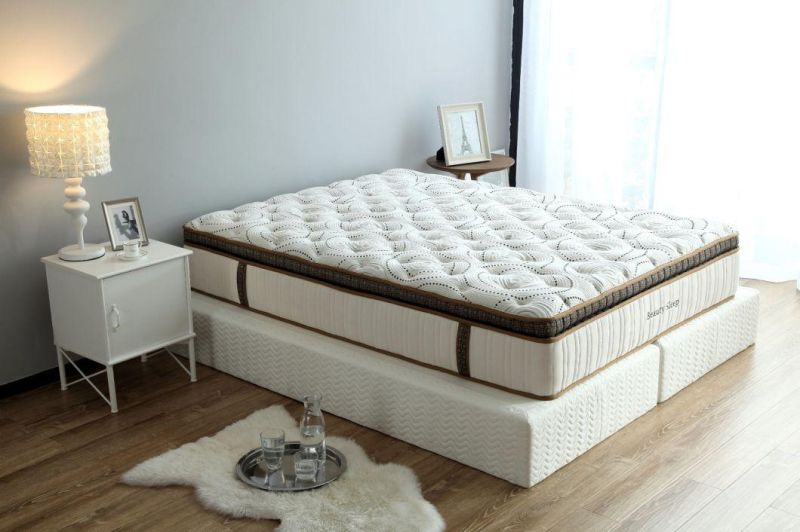 Top Selling Spring Mattress Eb15-04 with Modern Pocket Spring Bed Mattress in Cheap Price High Density Foam Mattresses Home Furniture Bedroom Furniture