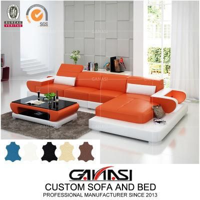 Wholesale Modern Home Living Room Adjustable Sectional Sofa Furniture with Chaise