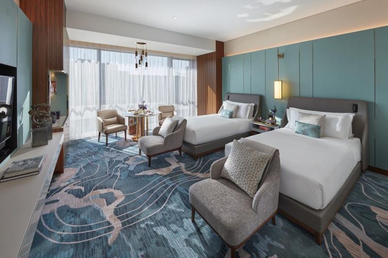 Chinese Wooden Luxury Hotel Standard Bedroom Furniture