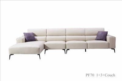 PF70 Leather Corner Sofa, Modern Design Furniture in Home and Hotel