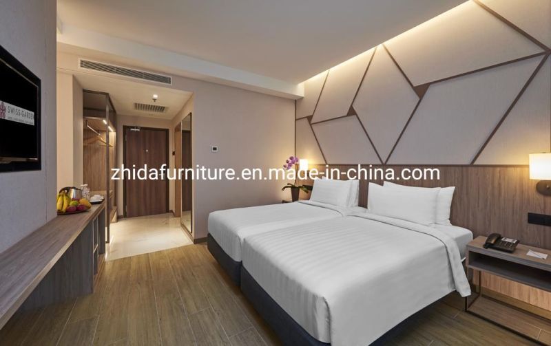 Customized Furniture Hotel Bedroom Furniture Guest Room Set