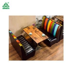 fashion Wooden Hotel Coffee Chair Simple Style Eco - Friendly with Coffee Table