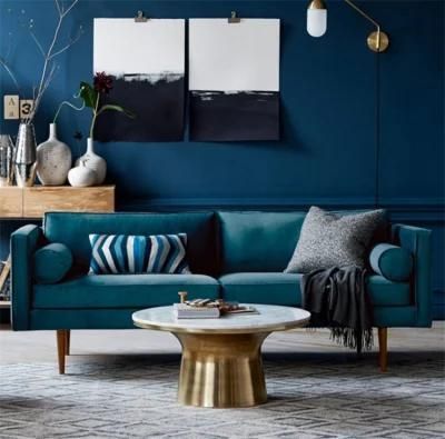 Nordic Home Living Room Furniture Leisure Fabric Modern Sofa Lounge Sofa