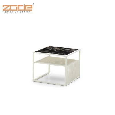 Zode Marble Coffee Table Set 60X60, Marble Dining Nesting Table Set