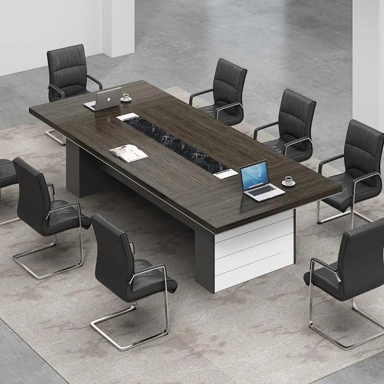 Promotion Modern 12 Seater Office Meeting Room Melamine Conference Table