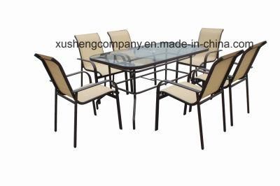 7PCS Furniture Modern Style Dining Table and Chairs Designs