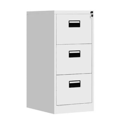 Modern Furniture 3 Drawers Steel Office Vertical Filing Cabinet