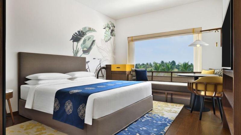 Commercial Vietnam Bedroom Sets Comfort Inn Hotel Furniture Four Stars