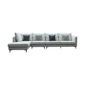 Modern Classic Design Living Room Sofa Set Fabric Chaise Lounge Leisure Sofa