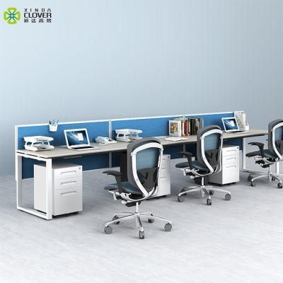 Commercial Furniture of Modern Steel Frame Benching Staff Workstation Office Desk