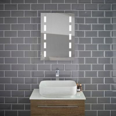 LED Bathroom Mirror Diamond Shape Wall Mirror Home Products Mirror with Light Hotel Home Salon Furniture